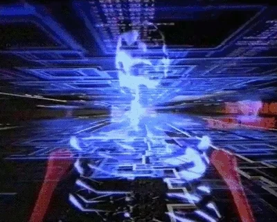 Um GIF de um fluxo de imagens que remete a algo digital.